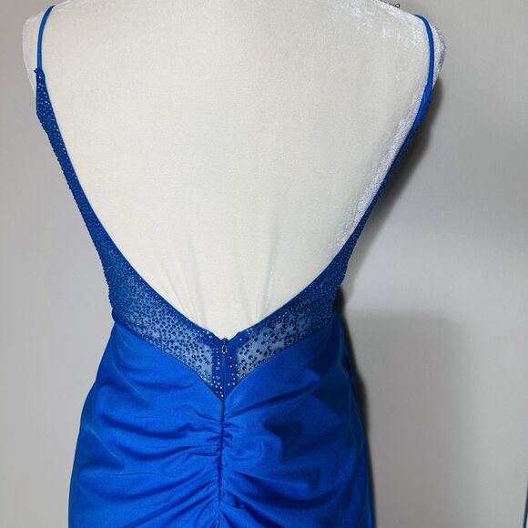 Cinderella Divine Stunning Blue Gown Sequin Mermaid  Dress SZ 4 Sweetheart $375 - Picture 10 of 12